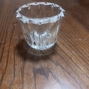 !!!Vintage Crystal Votive Candle Holder